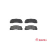 Jogo de 4 pastilhas de freio BREMBO P 41 005