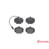 Jogo de 4 pastilhas de freio BREMBO P 44 003