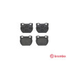 Jogo de 4 pastilhas de freio BREMBO P 44 007