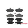 Jogo de 4 pastilhas de freio BREMBO P 44 010