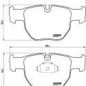 Jogo de 4 pastilhas de freio BREMBO P 44 012