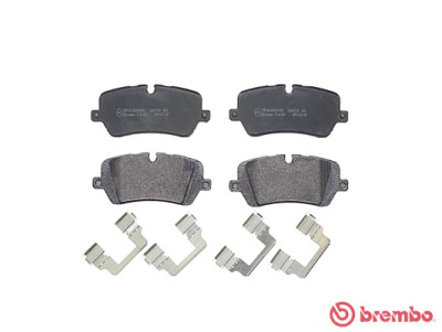 Jogo de 4 pastilhas de freio BREMBO P 44 021