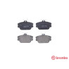 Jogo de 4 pastilhas de freio BREMBO P 46 001