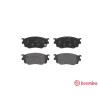 Jogo de 4 pastilhas de freio BREMBO P 49 026