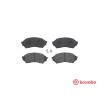 Jogo de 4 pastilhas de freio BREMBO P 49 027