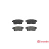 Jogo de 4 pastilhas de freio BREMBO P 49 041