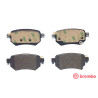 Jogo de 4 pastilhas de freio BREMBO P 49 059
