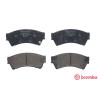 Jogo de 4 pastilhas de freio BREMBO P 49 060