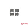 Jogo de 4 pastilhas de freio BREMBO P 50 013