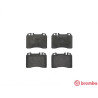 Jogo de 4 pastilhas de freio BREMBO P 50 022