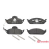 Jogo de 4 pastilhas de freio BREMBO P 50 039