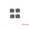 Jogo de 4 pastilhas de freio BREMBO P 50 042