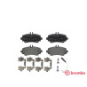 Jogo de 4 pastilhas de freio BREMBO P 50 047