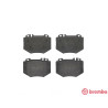 Jogo de 4 pastilhas de freio BREMBO P 50 048