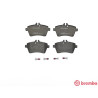 Jogo de 4 pastilhas de freio BREMBO P 50 056