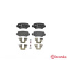 Jogo de 4 pastilhas de freio BREMBO P 50 058