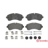 Jogo de 4 pastilhas de freio BREMBO P 50 059