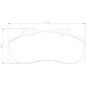 Jogo de 4 pastilhas de freio BREMBO P 50 065