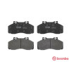Jogo de 4 pastilhas de freio BREMBO P 50 065
