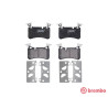 Jogo de 4 pastilhas de freio BREMBO P 50 113