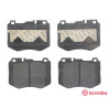 Jogo de 4 pastilhas de freio BREMBO P 50 120
