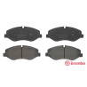 Jogo de 4 pastilhas de freio BREMBO P 50 129