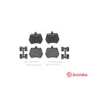 Jogo de 4 pastilhas de freio BREMBO P 52 002