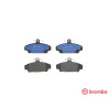 Jogo de 4 pastilhas de freio BREMBO P 52 015