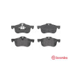 Jogo de 4 pastilhas de freio BREMBO P 52 017
