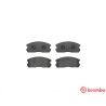 Jogo de 4 pastilhas de freio BREMBO P 54 009