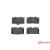 Jogo de 4 pastilhas de freio BREMBO P 54 019