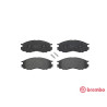 Jogo de 4 pastilhas de freio BREMBO P 54 020