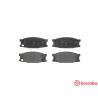 Jogo de 4 pastilhas de freio BREMBO P 54 024