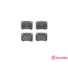 Jogo de 4 pastilhas de freio BREMBO P 54 026