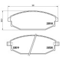 Jogo de 4 pastilhas de freio BREMBO P 54 027