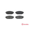 Jogo de 4 pastilhas de freio BREMBO P 54 027
