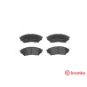 Jogo de 4 pastilhas de freio BREMBO P 54 028