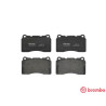 Jogo de 4 pastilhas de freio BREMBO P 54 040