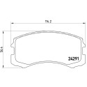Jogo de 4 pastilhas de freio BREMBO P 54 041