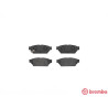 Jogo de 4 pastilhas de freio BREMBO P 54 053