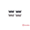Jogo de 4 pastilhas de freio BREMBO P 56 013