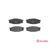 Jogo de 4 pastilhas de freio BREMBO P 56 015