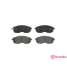 Jogo de 4 pastilhas de freio BREMBO P 56 021