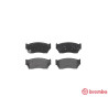 Jogo de 4 pastilhas de freio BREMBO P 56 027
