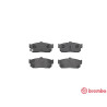 Jogo de 4 pastilhas de freio BREMBO P 56 029