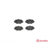 Jogo de 4 pastilhas de freio BREMBO P 56 032