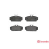 Jogo de 4 pastilhas de freio BREMBO P 56 036