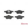 Jogo de 4 pastilhas de freio BREMBO P 56 037