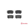 Jogo de 4 pastilhas de freio BREMBO P 56 050