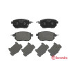 Jogo de 4 pastilhas de freio BREMBO P 56 051